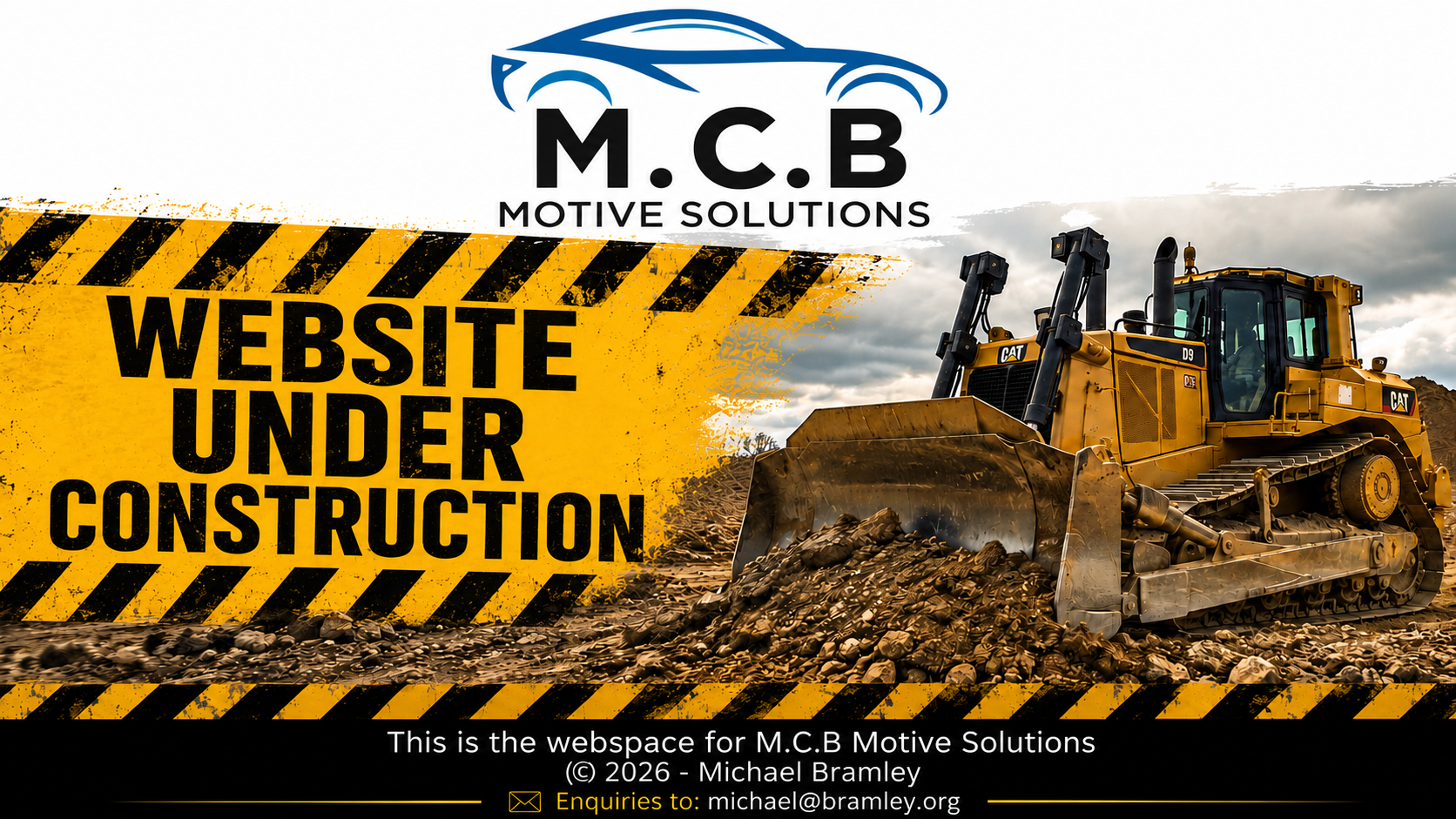 M.C.B Motive Solutions website under construction